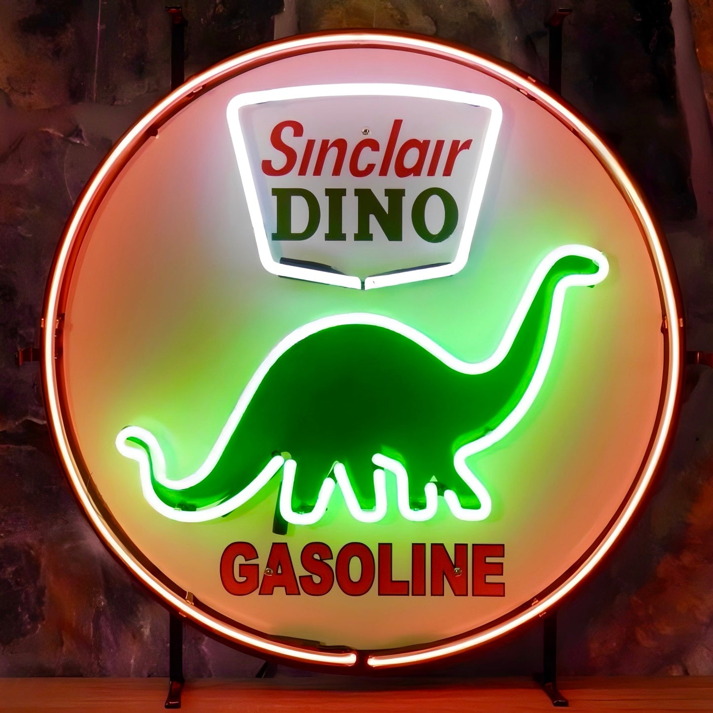Sinclair Dinosaur Neon Sign