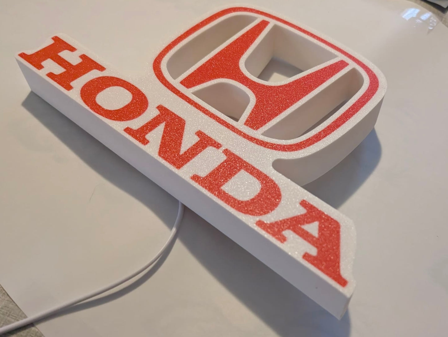 Honda Lightbox Illuminated Logo Sign