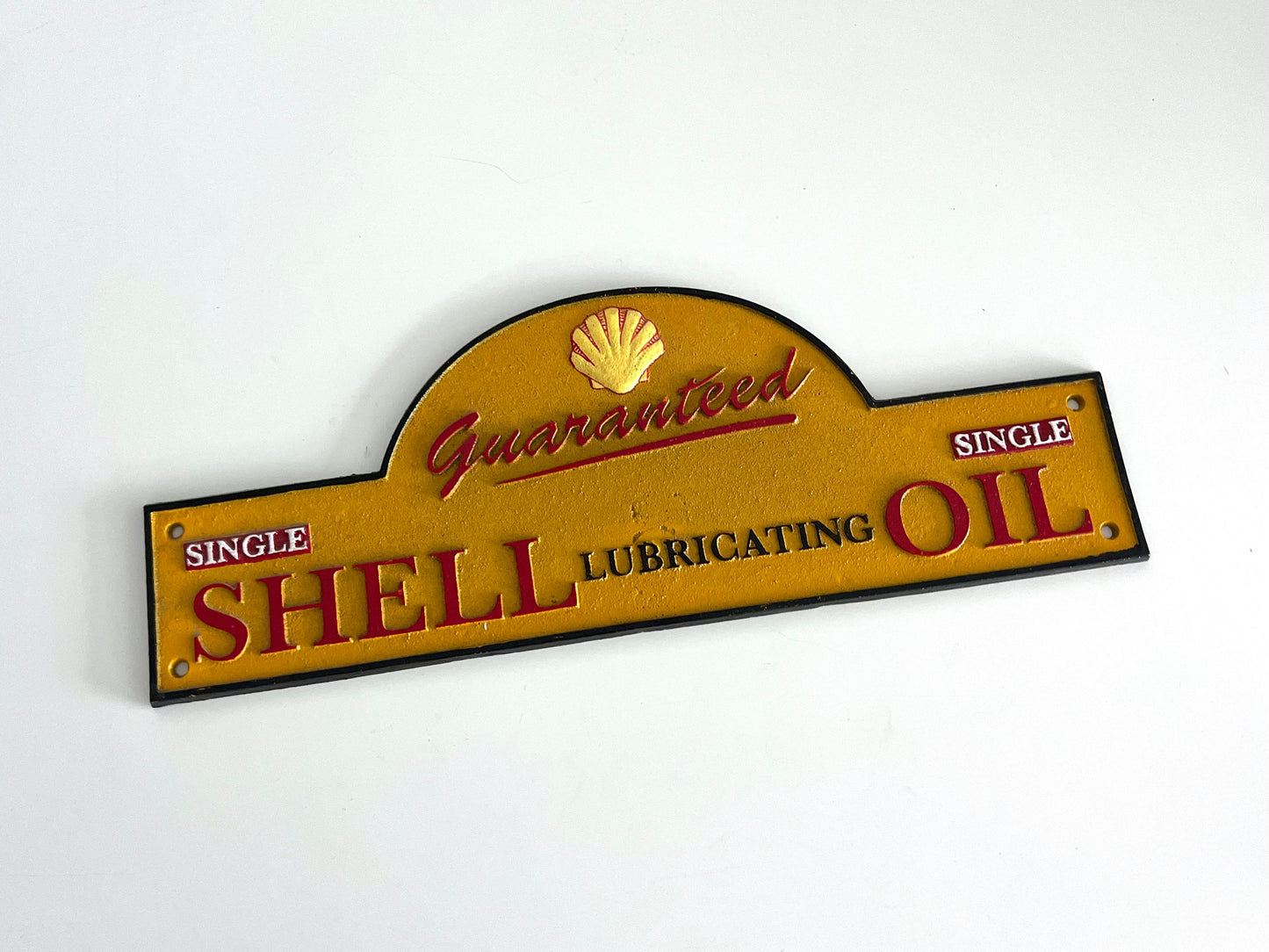 Shell Lubricant Metal Sign