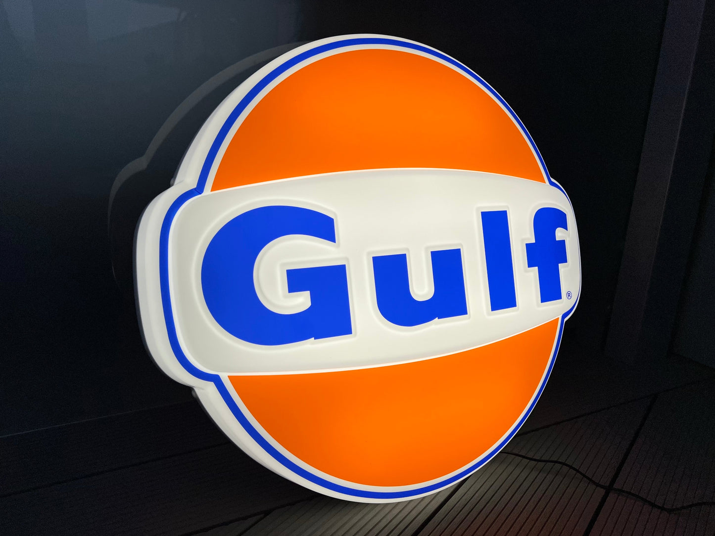 Gulf Illuminated Sign