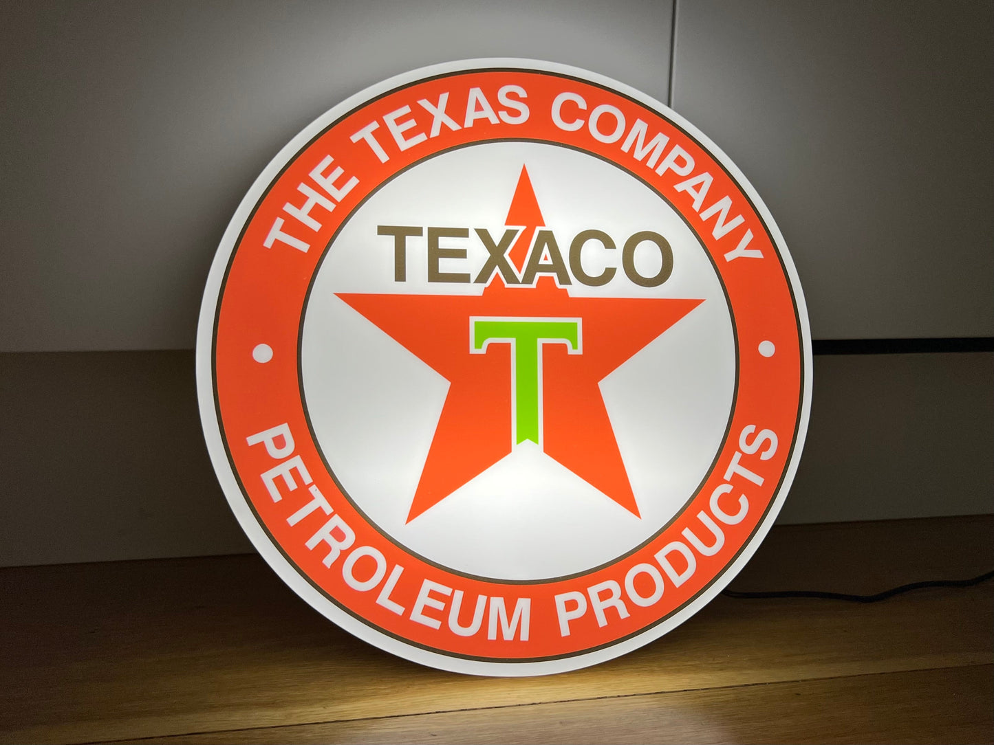 Texaco Illuminated Sign
