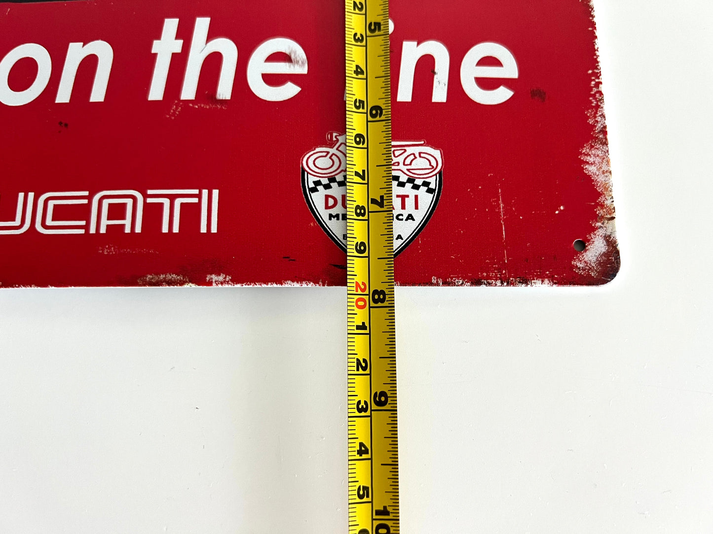 Ducati Metal Sign