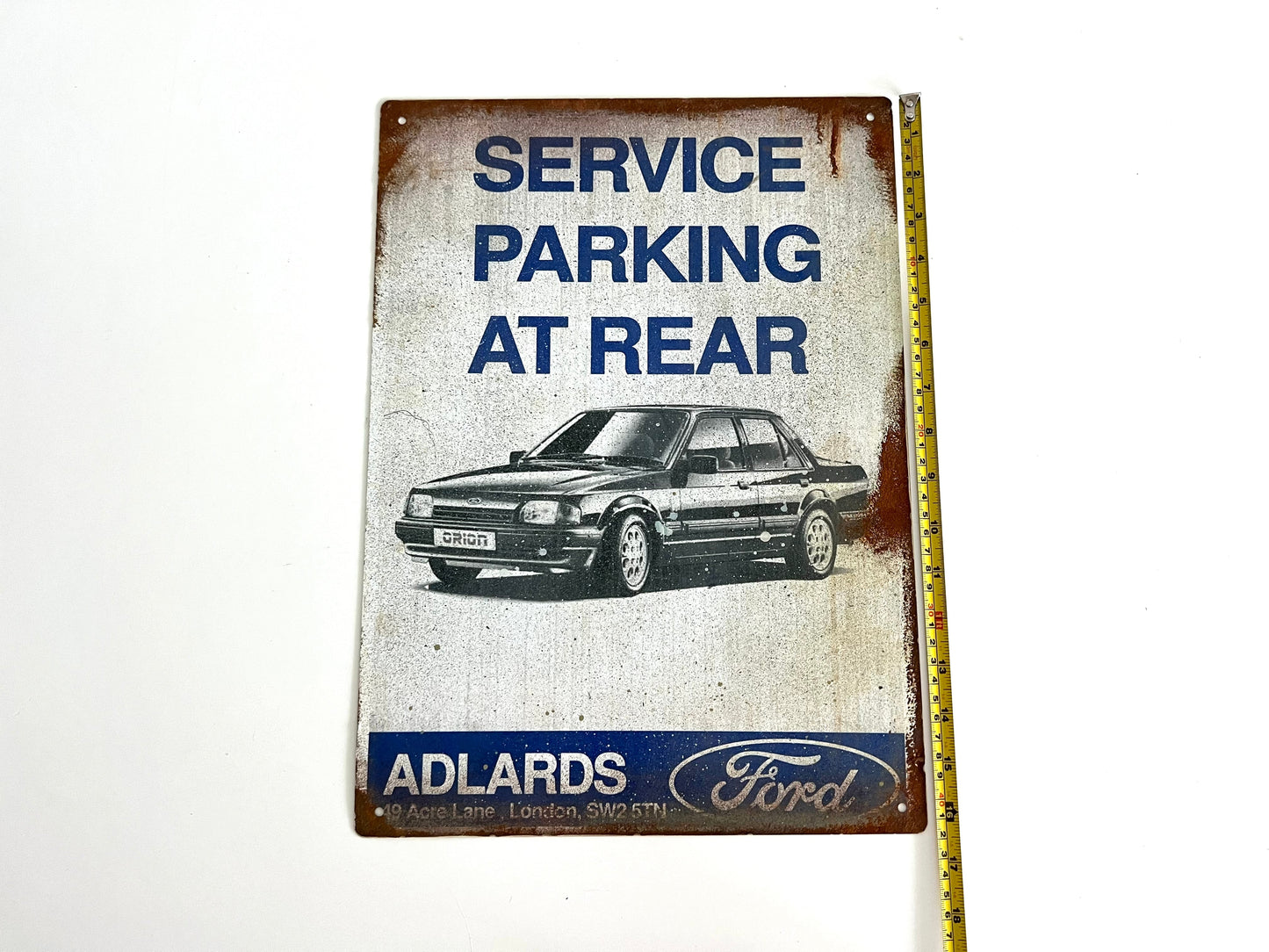 Ford Adlards Vintage Metal Sign