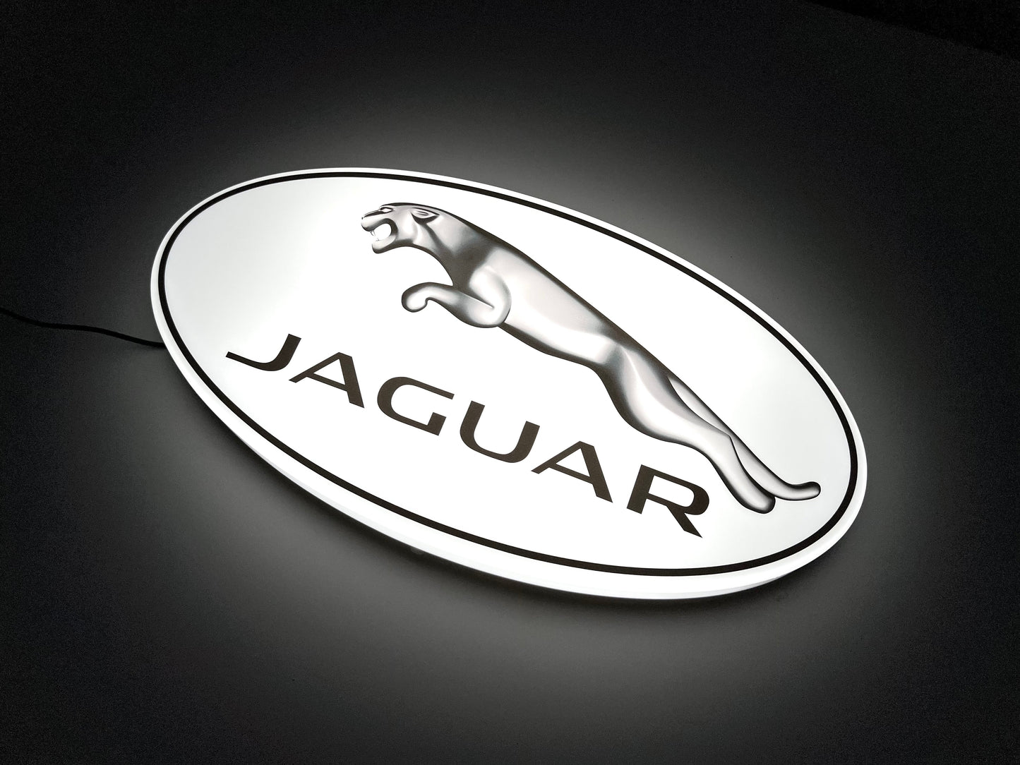 Jaguar Oval Illuminated Logo Sign
