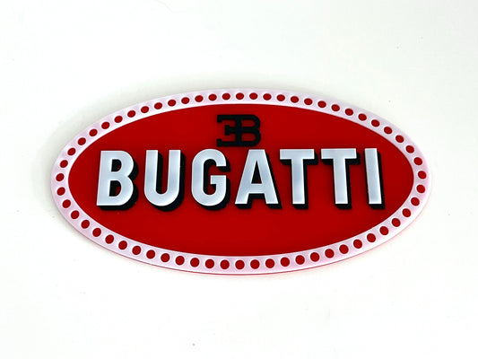 Bugatti Acrylic Logo Sign