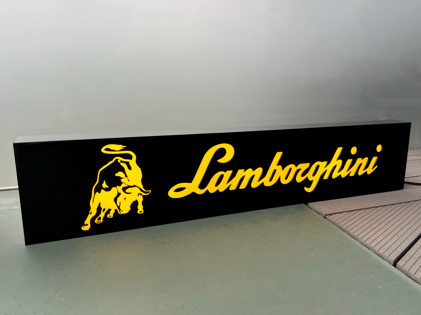 Lamborghini Illuminated Sign