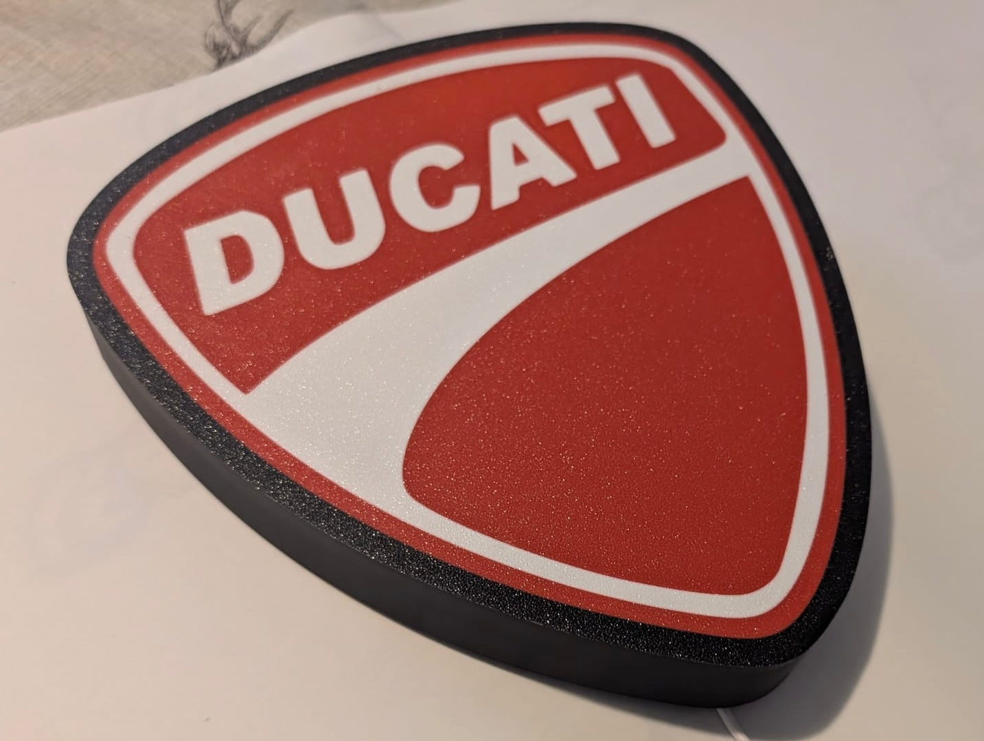 Ducati Lightbox Illuminated Logo Sign