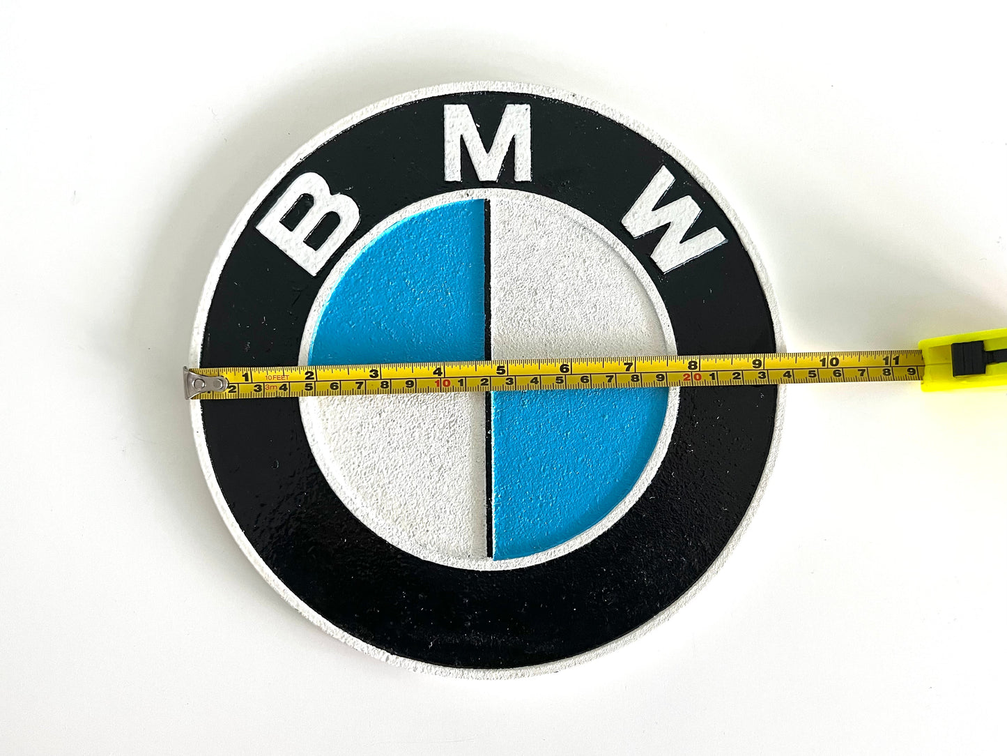 BMW Cast Iron Logo Sign