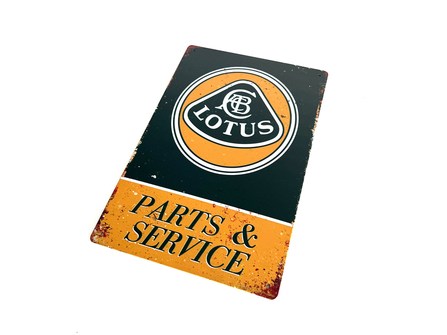 Lotus Metal Sign