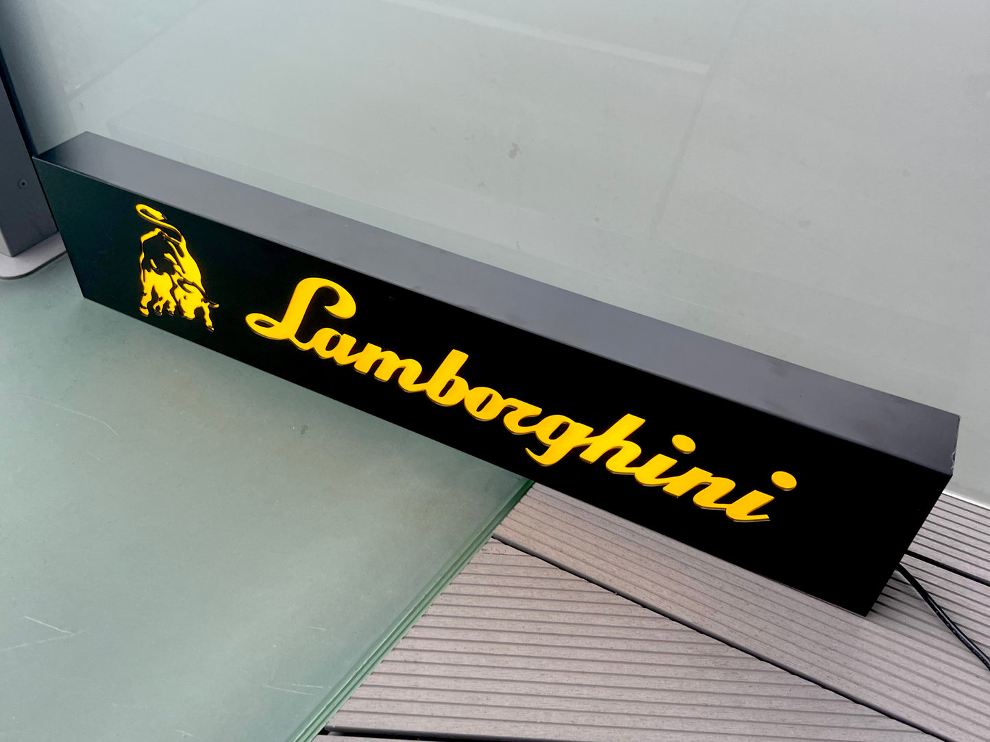 Lamborghini Illuminated Sign