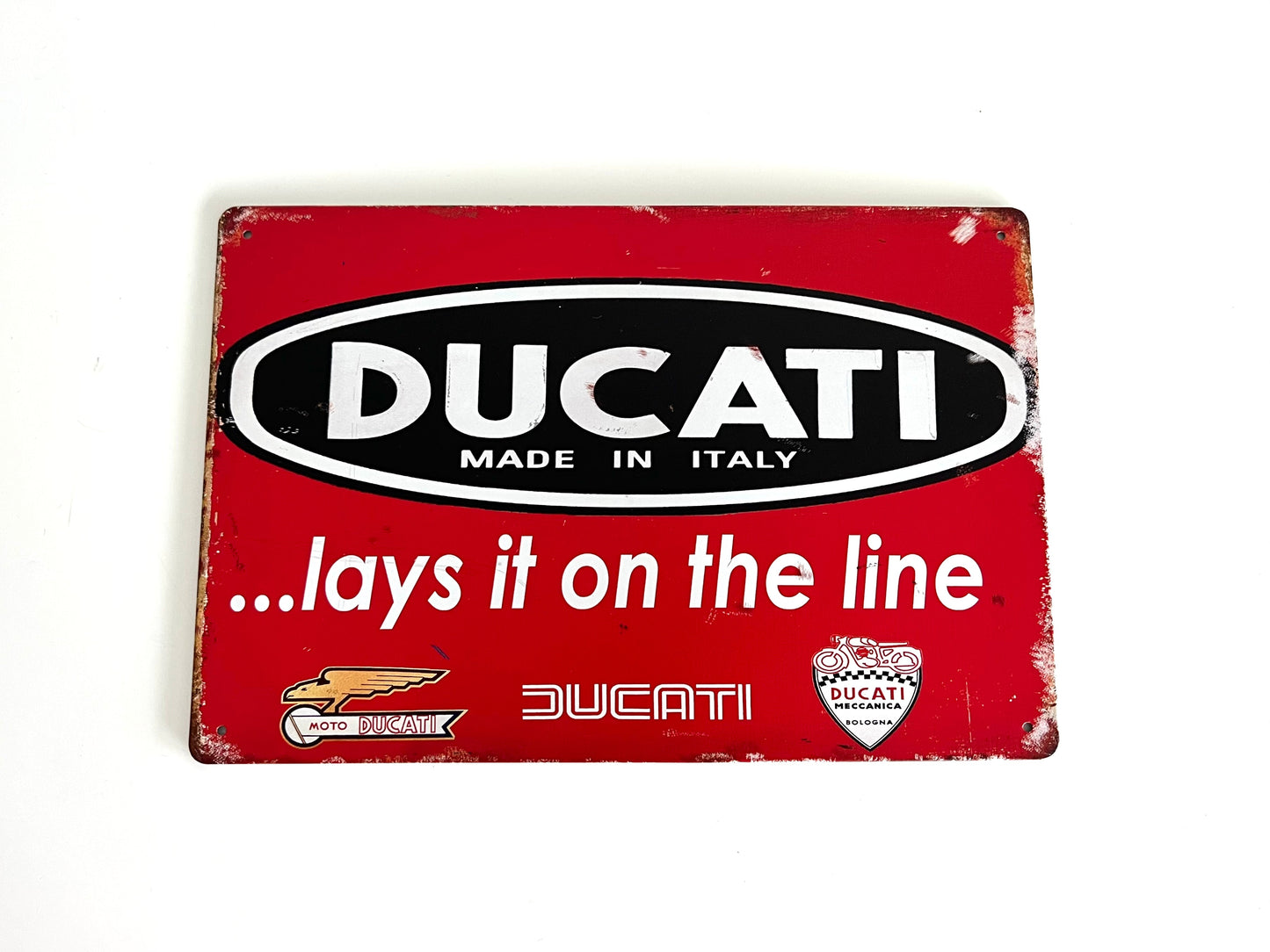 Ducati Metal Sign