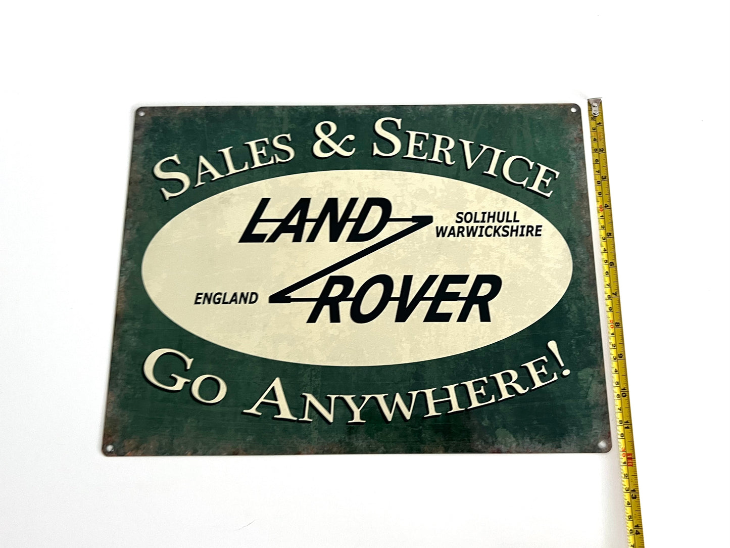 Land Rover Metal Sign