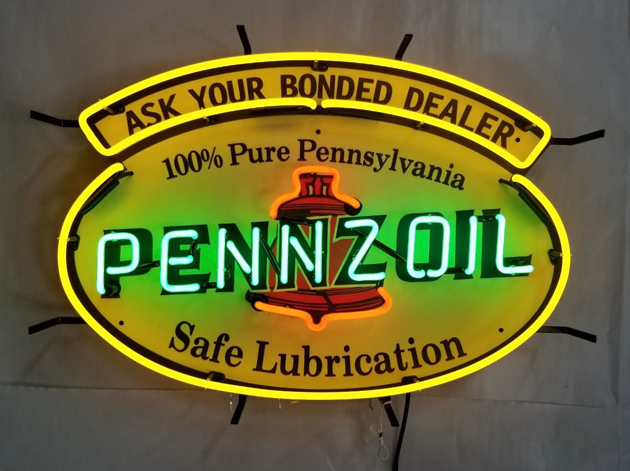 Pennzoil Neon Sign