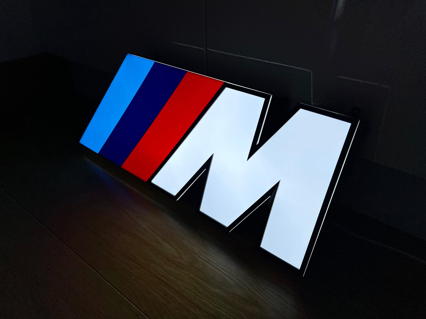 BMW M Power Illuminated Logo Sign