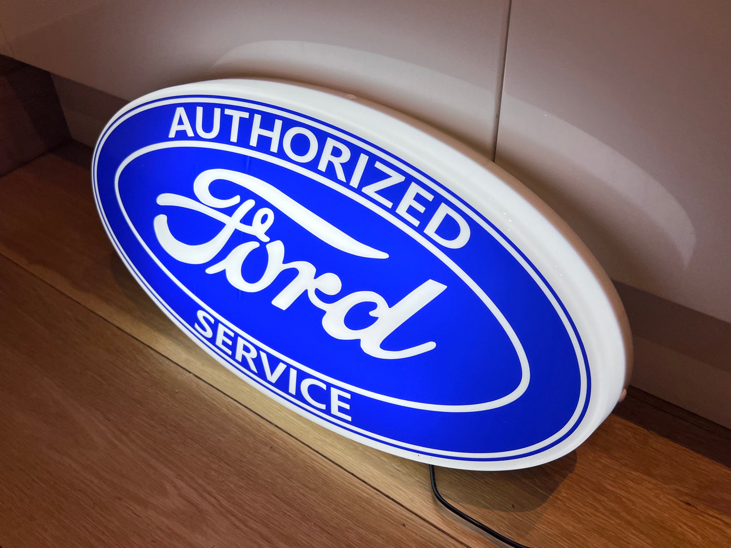Ford Service Illuminated Logo Sign