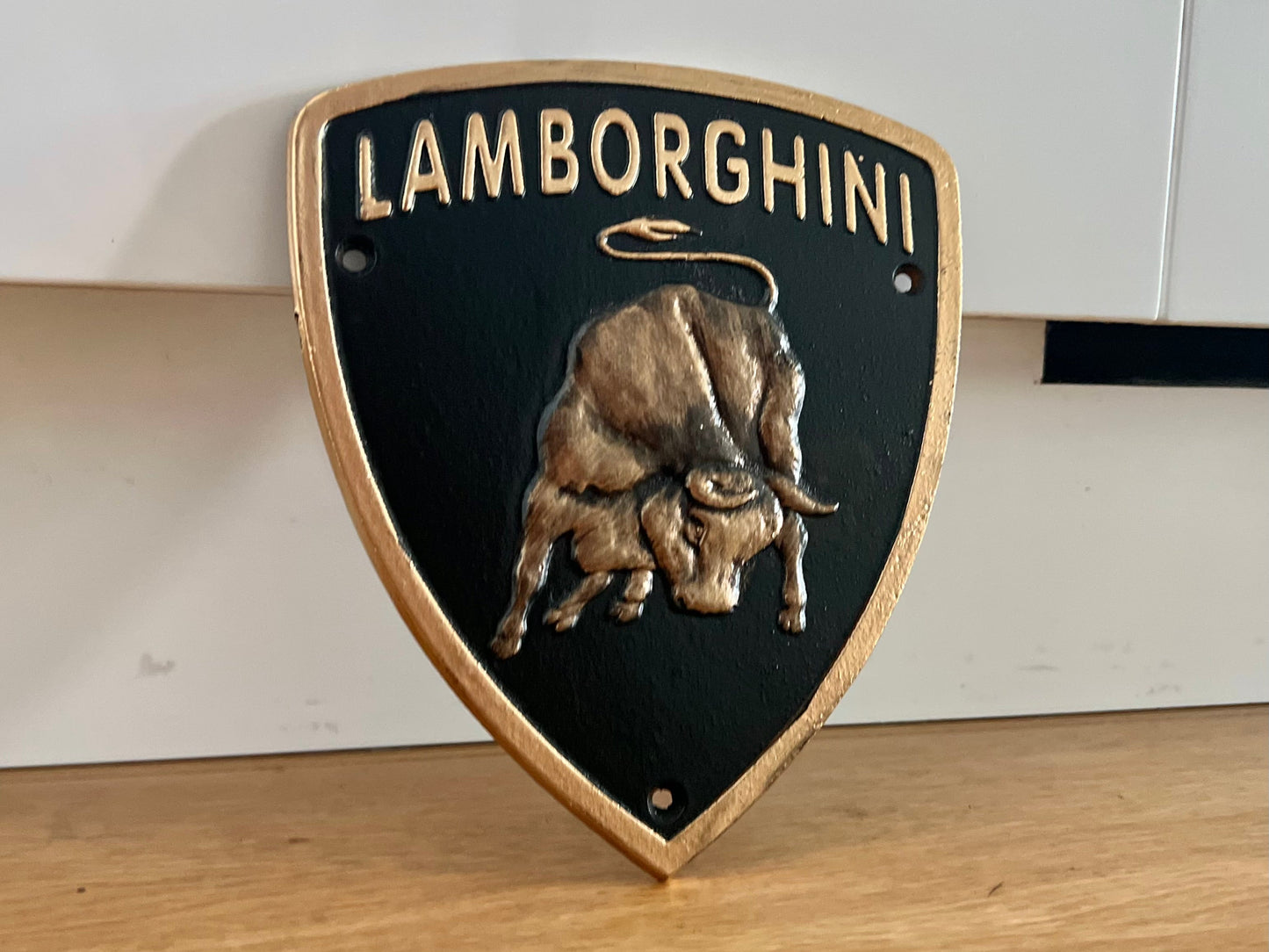 Lamborghini Metal Sign