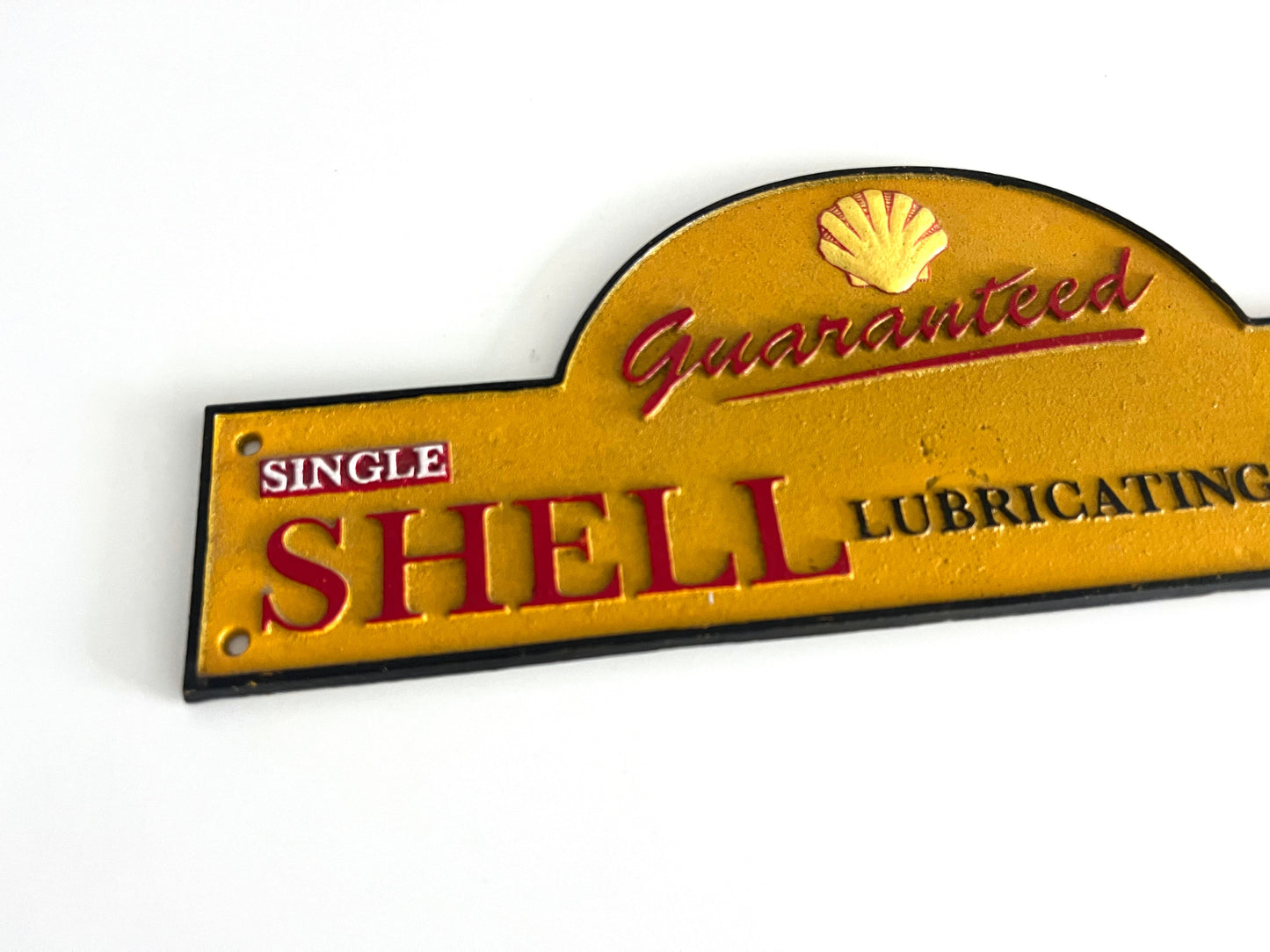 Shell Lubricant Metal Sign
