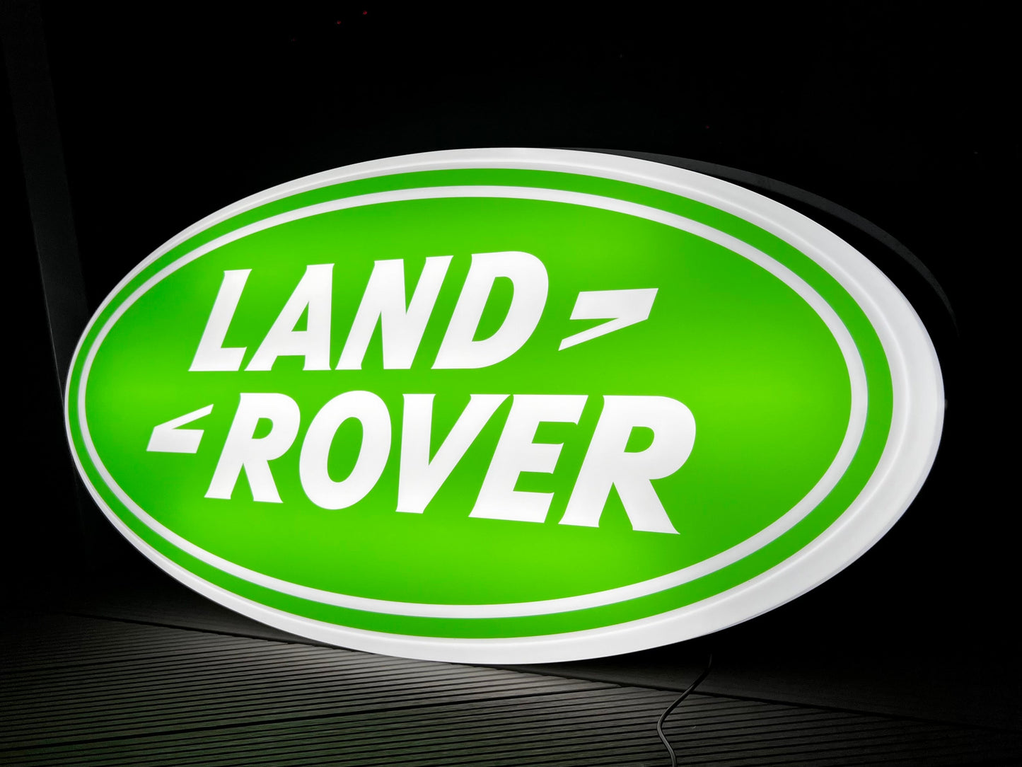 Land Rover Illuminated Logo Sign