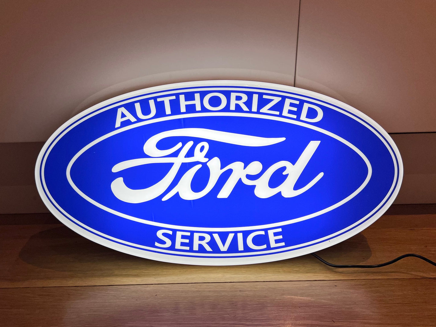 Ford Service Illuminated Logo Sign