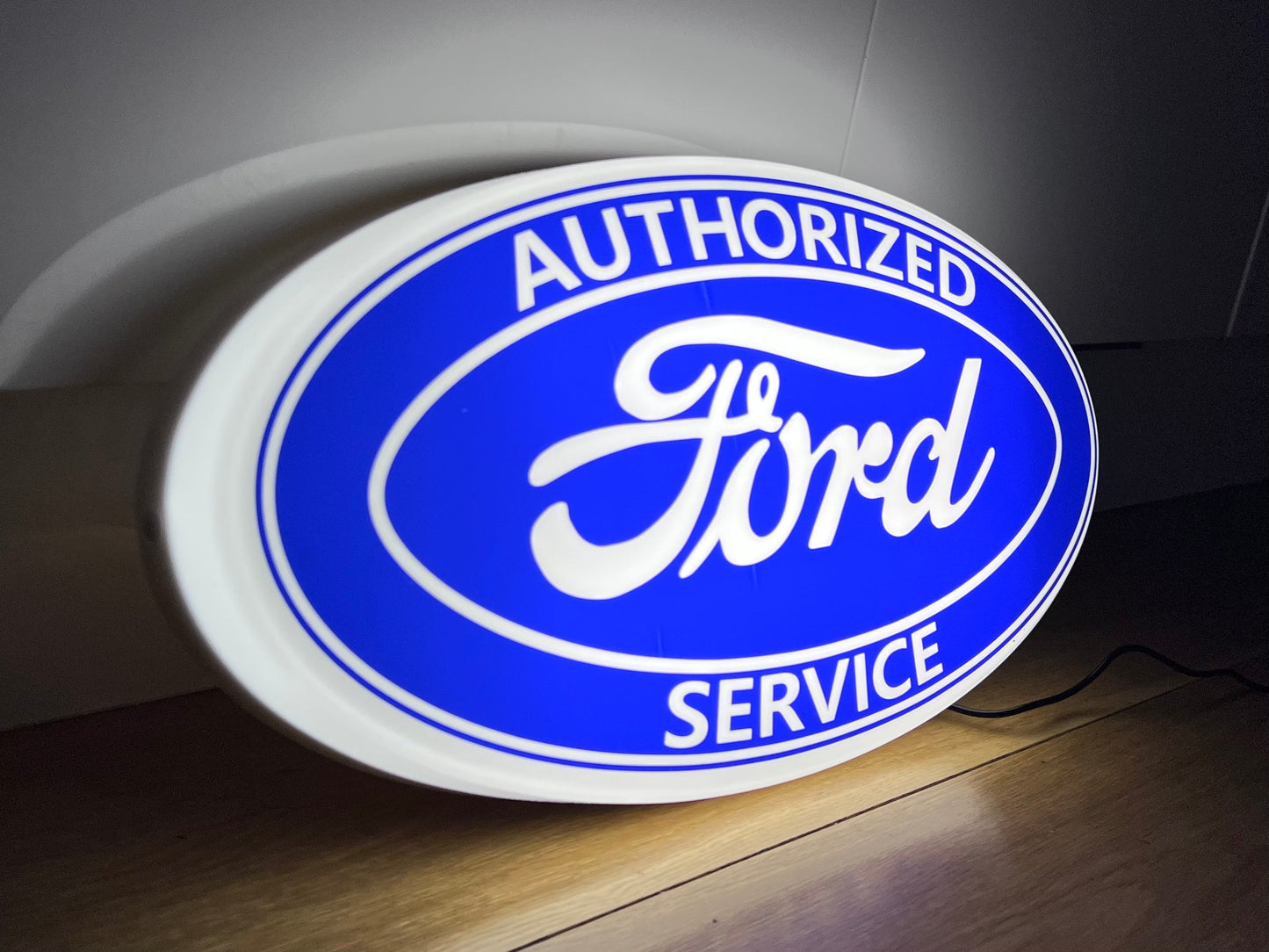 Ford Service Illuminated Logo Sign