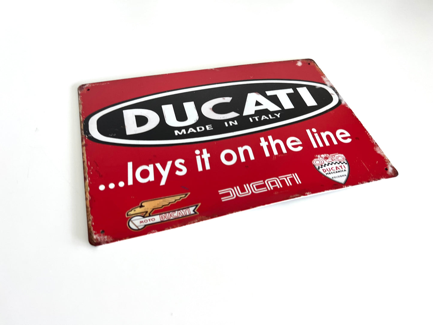 Ducati Metal Sign