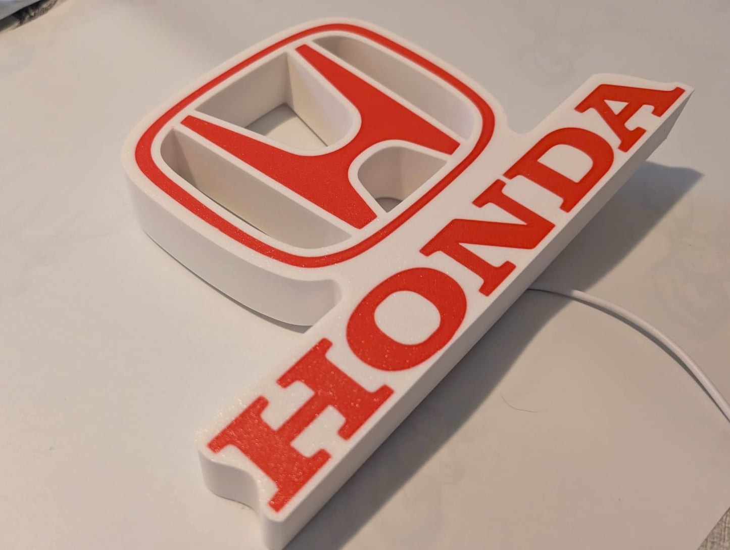 Honda Lightbox Illuminated Logo Sign