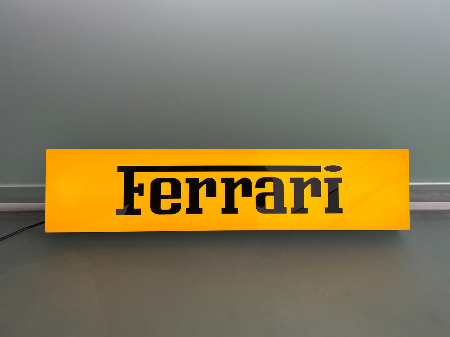 Ferrari Illuminated Sign