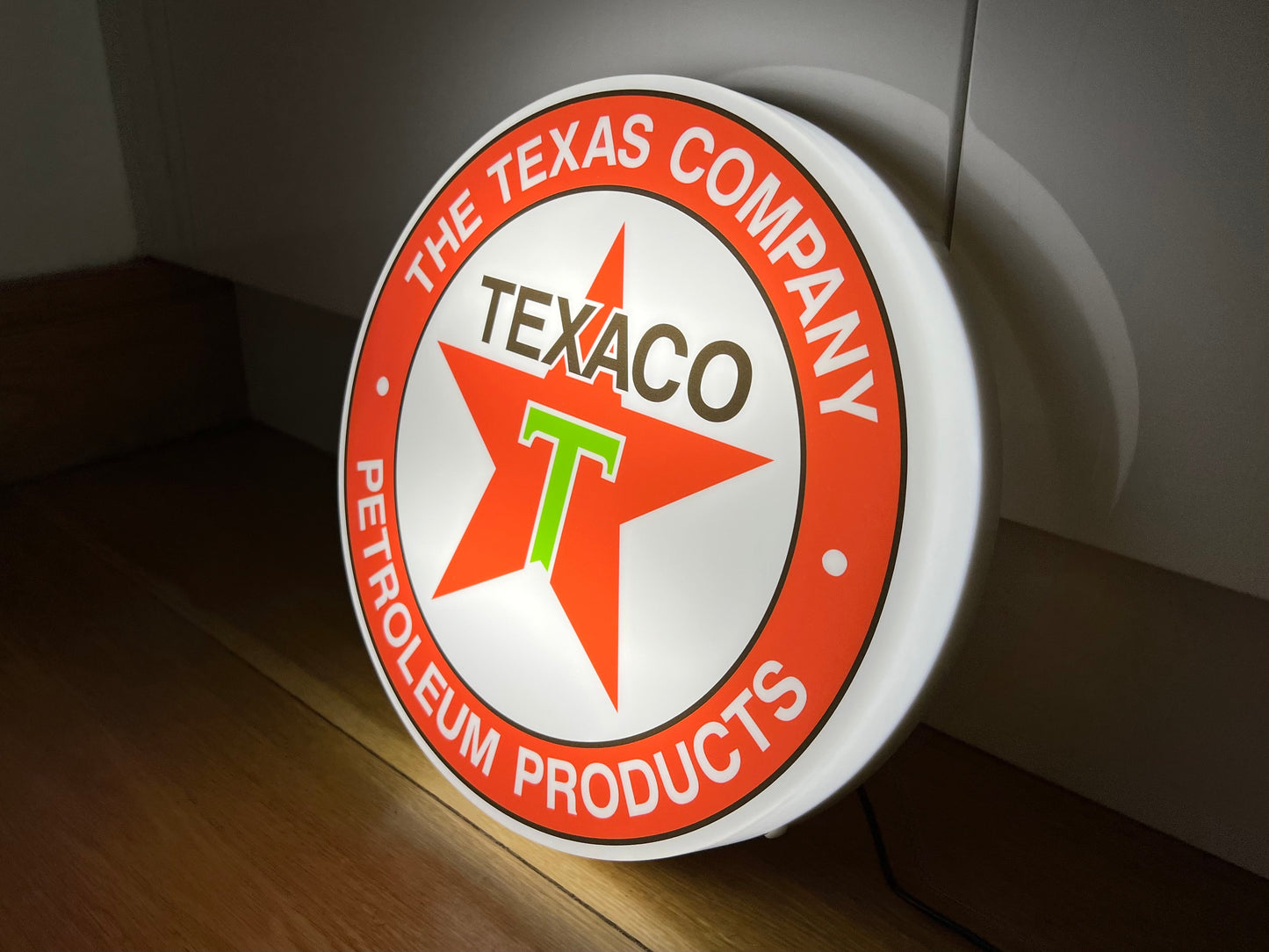 Texaco Illuminated Sign