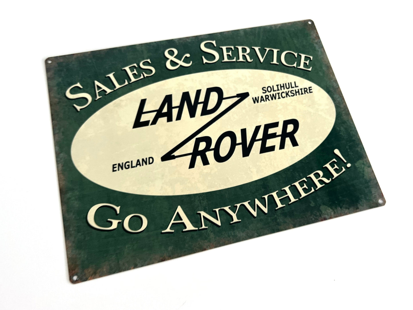 Land Rover Metal Sign