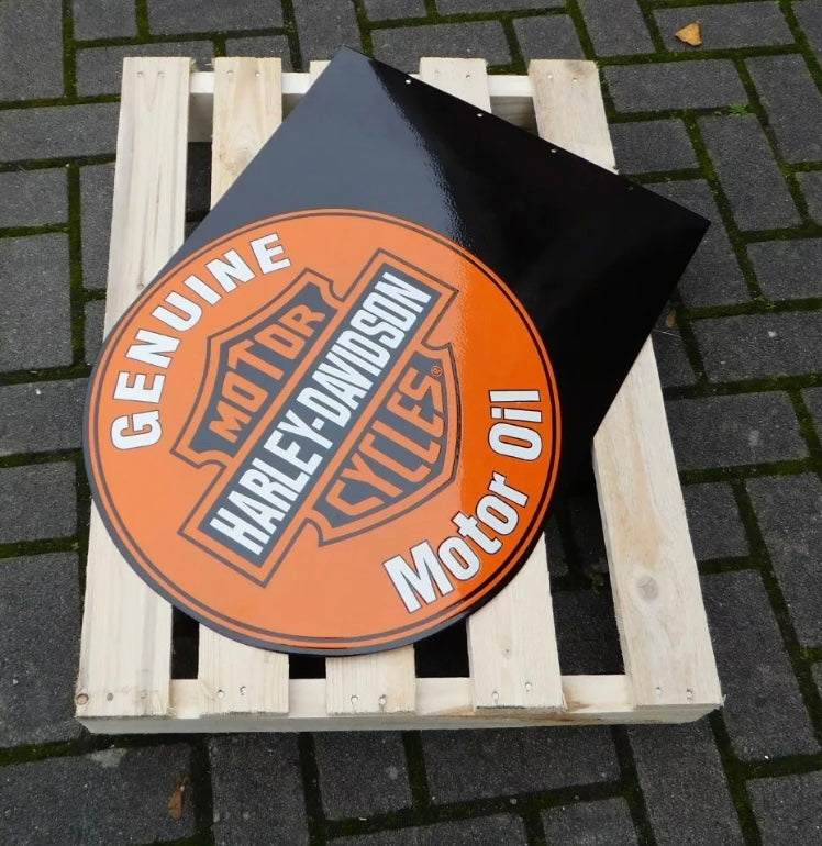 Harley Davidson Motorcycles Enamel Sign