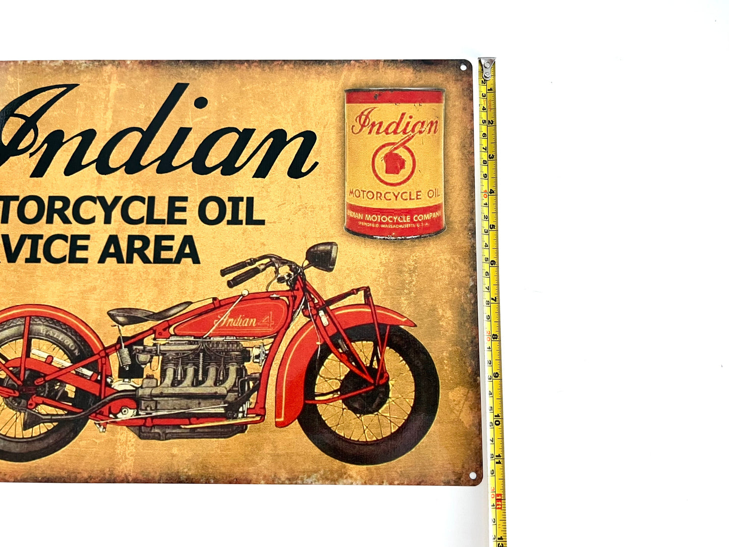 Indian Motorcycles Metal Sign