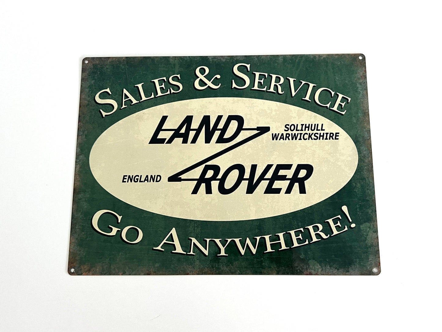 Land Rover Metal Sign