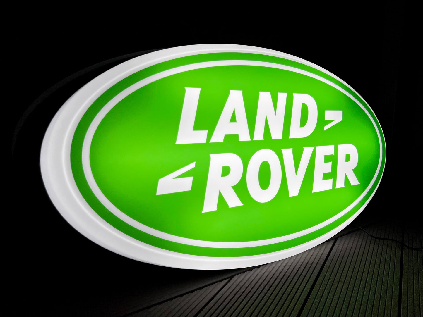 Land Rover Illuminated Logo Sign