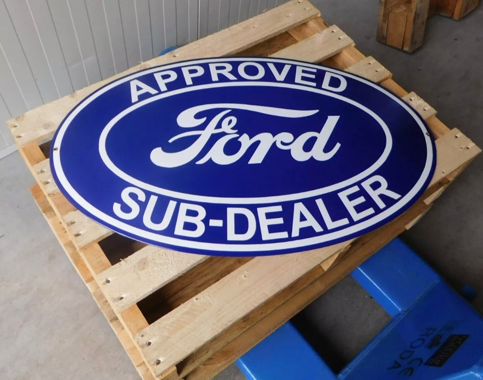 Ford Enamel Sign