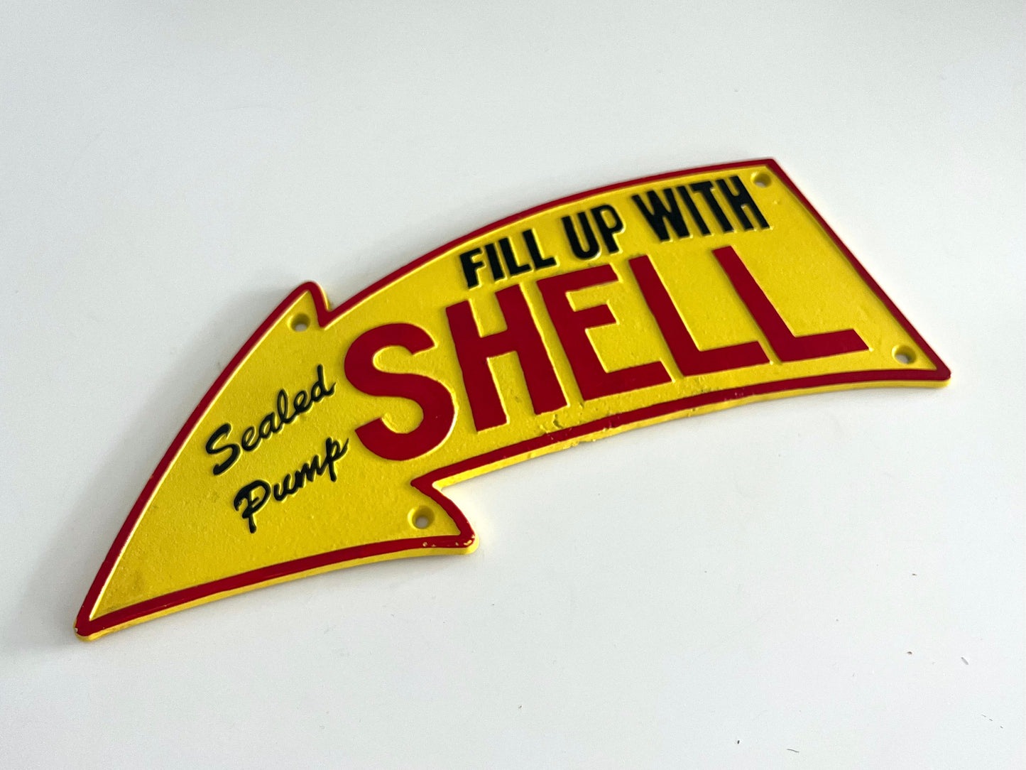 Shell Metal Sign