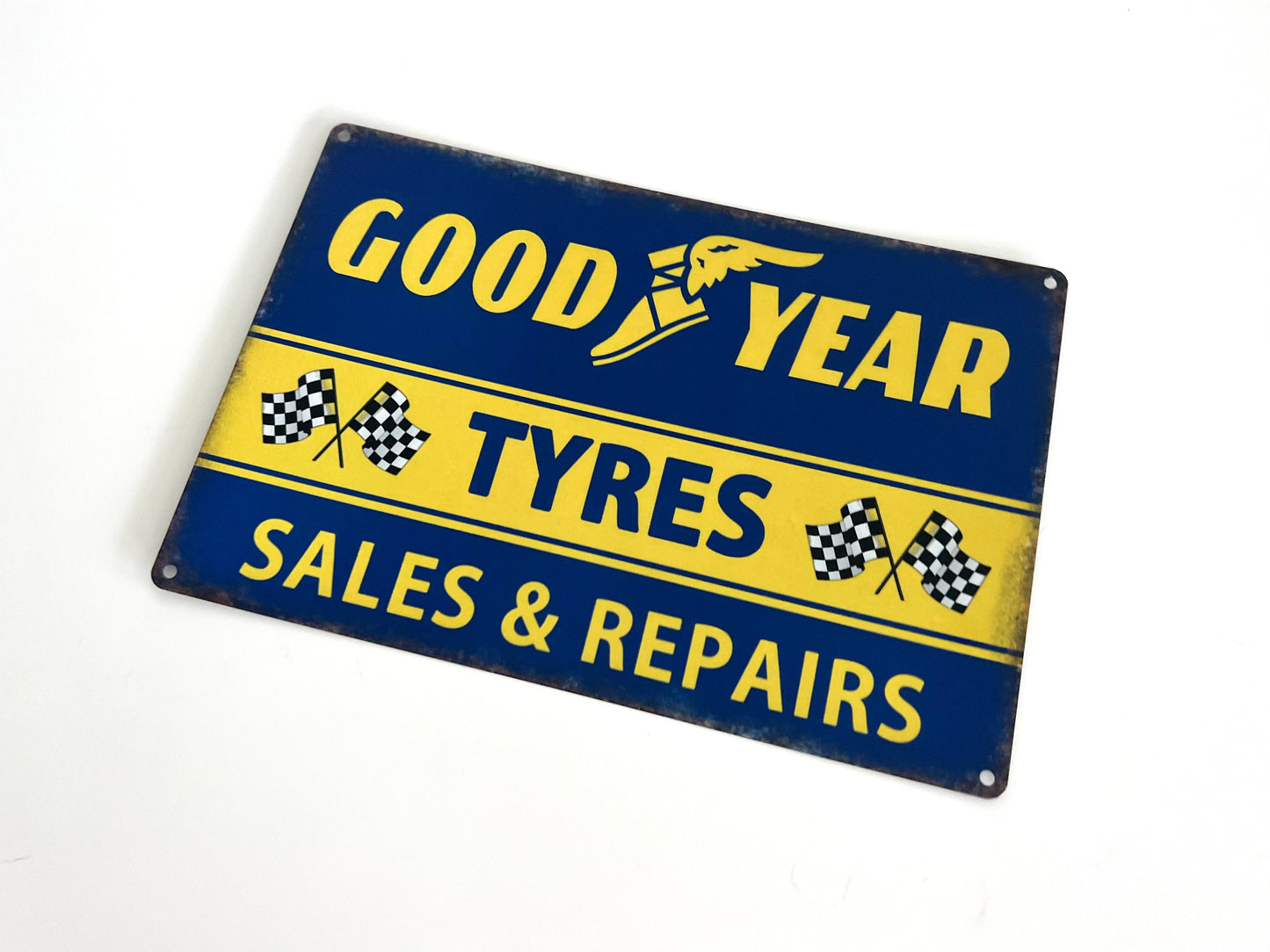 Goodyear Tyres Metal Sign