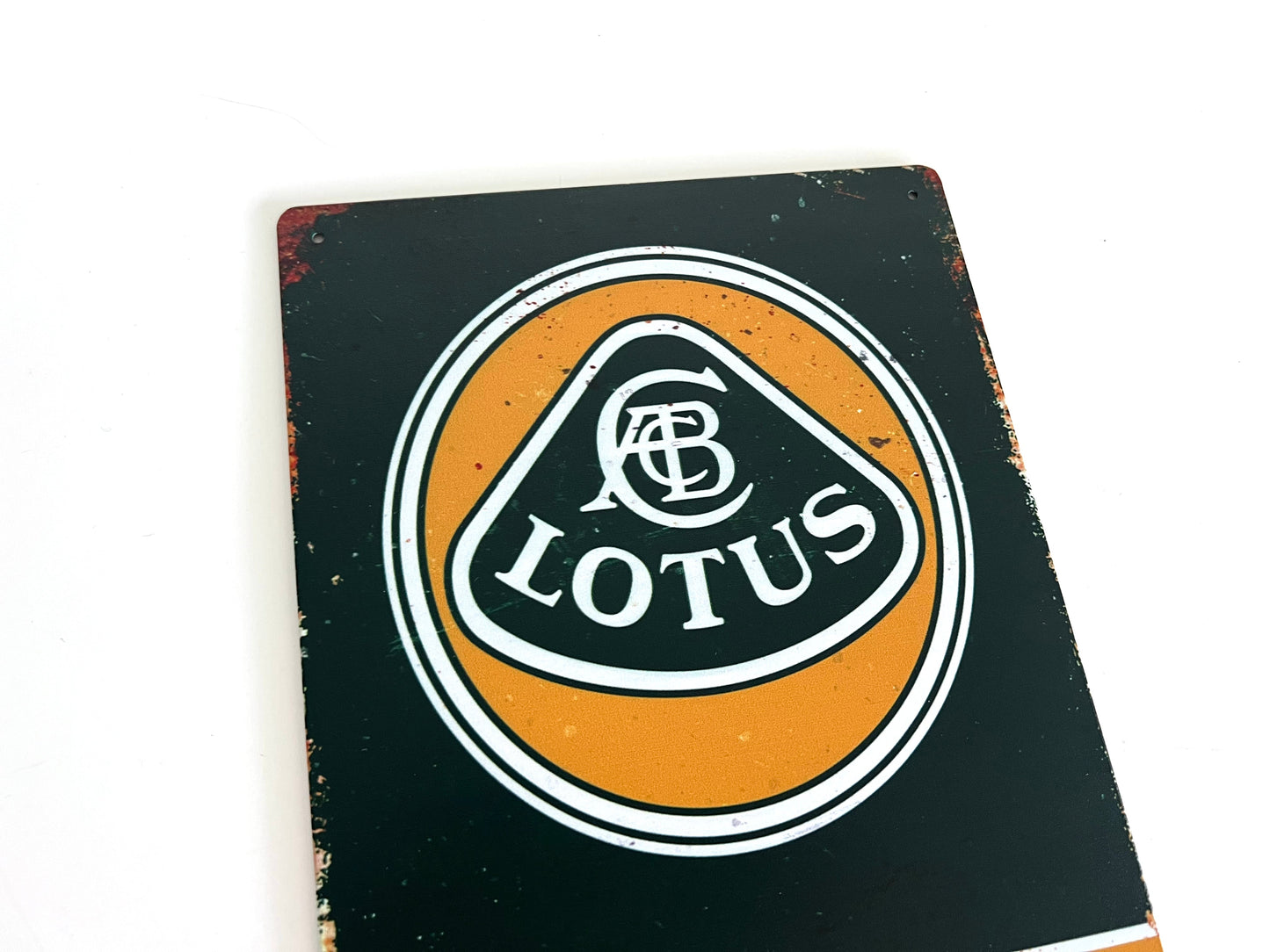 Lotus Metal Sign