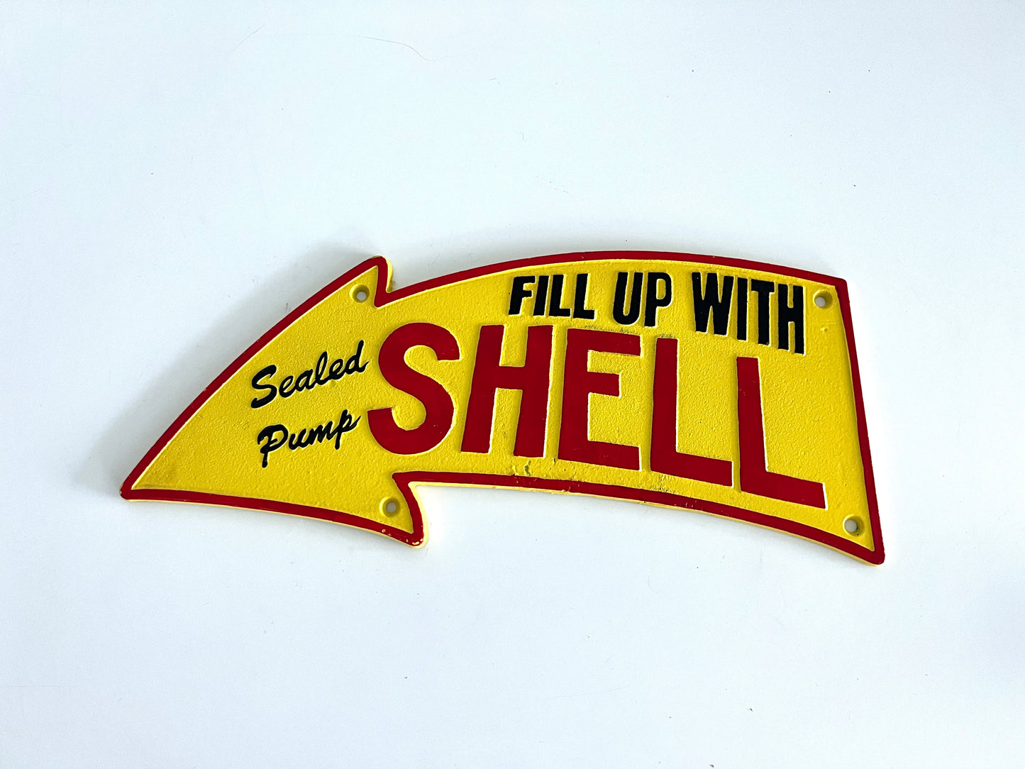 Shell Metal Sign