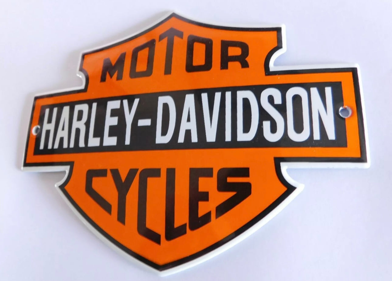 Harley Davidson Motorcycles Enamel Sign