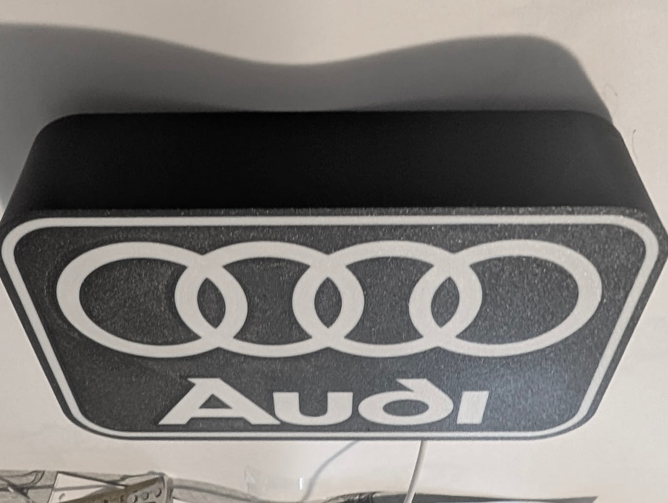 Audi Lightbox Illuminated Logo Sign