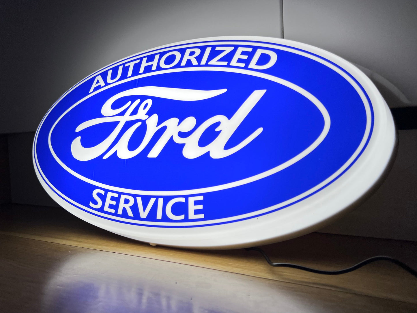 Ford Service Illuminated Logo Sign