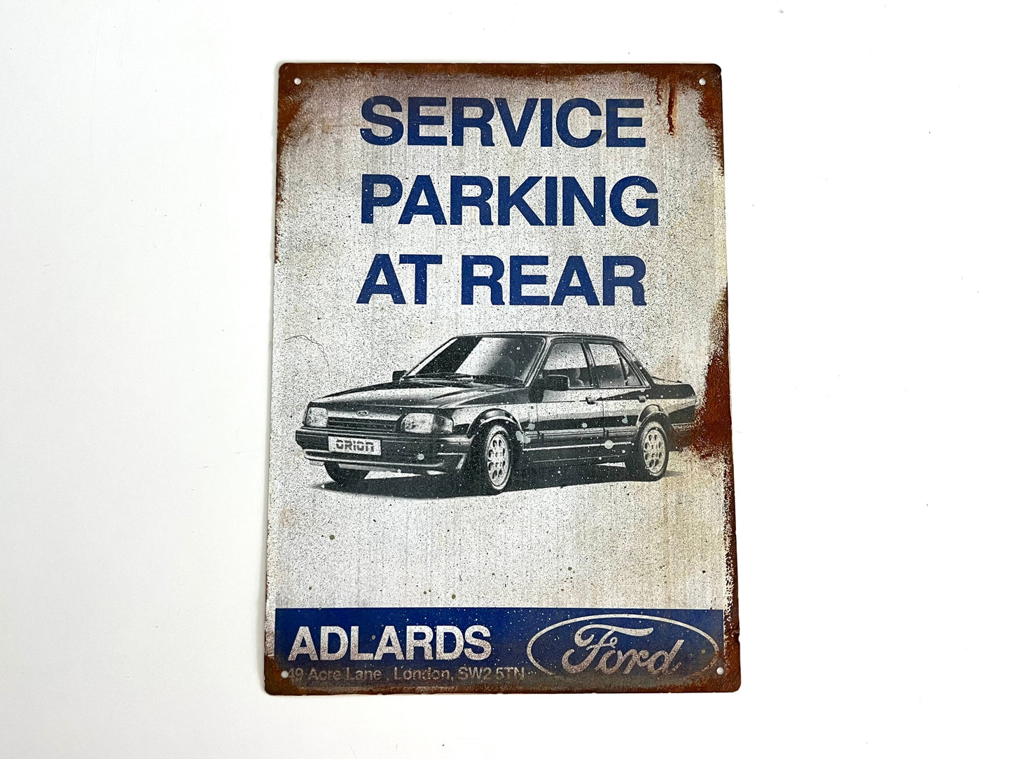 Ford Adlards Vintage Metal Sign