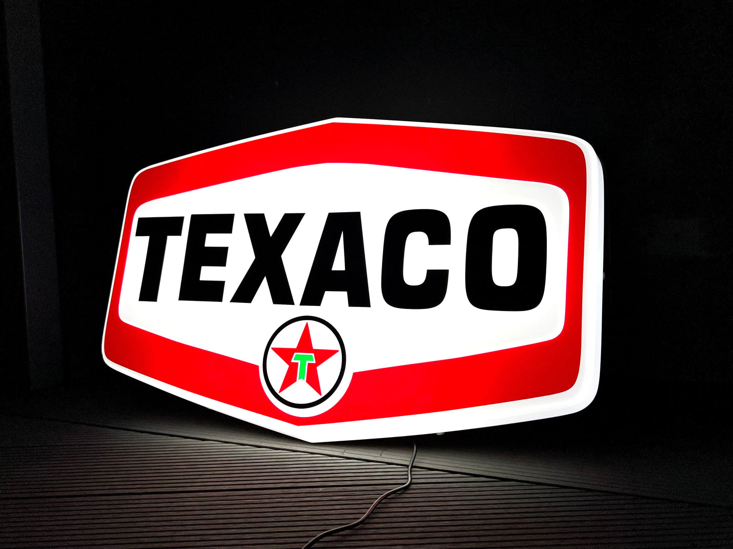 Texaco Illuminated Sign