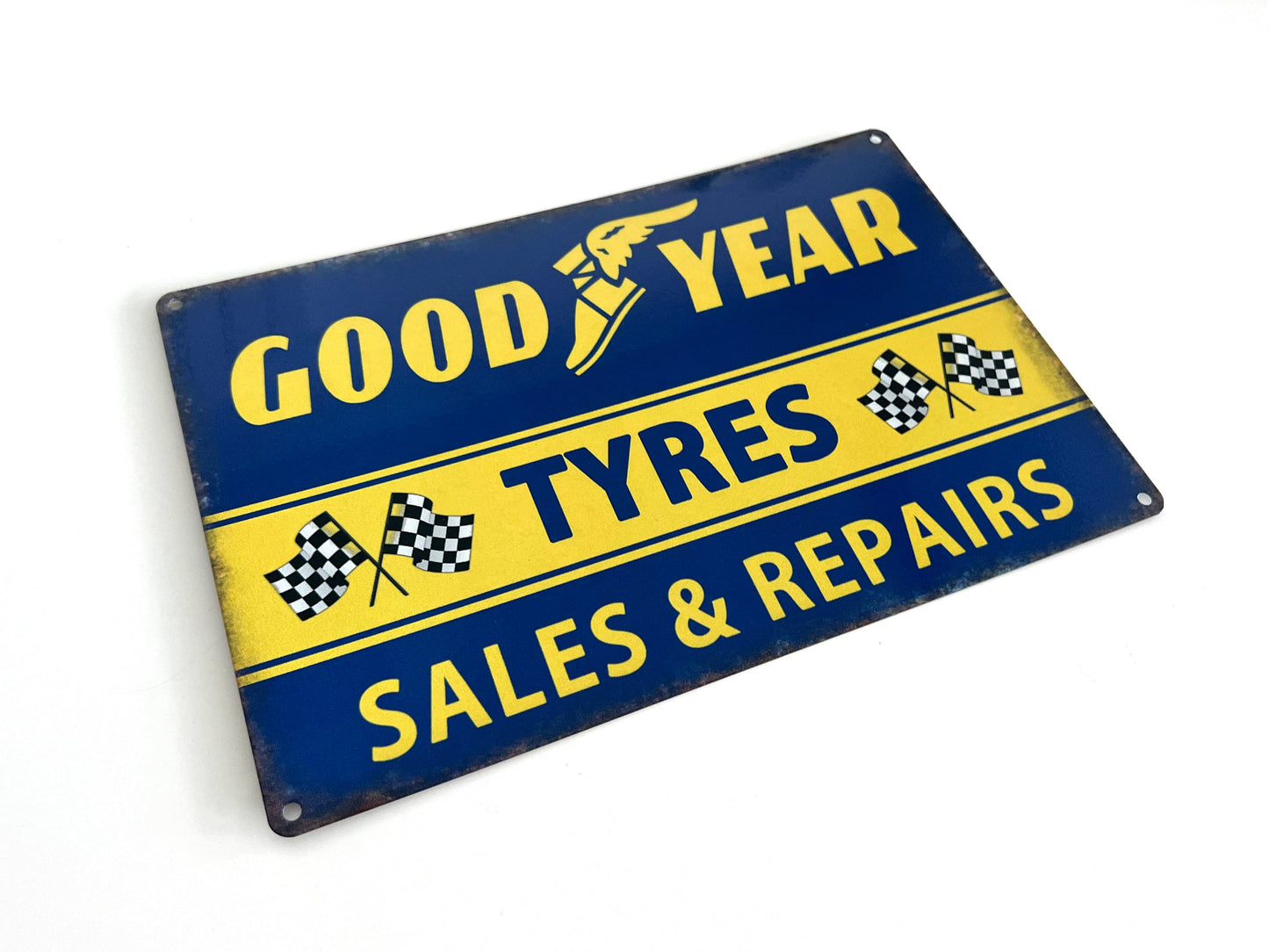 Goodyear Tyres Metal Sign