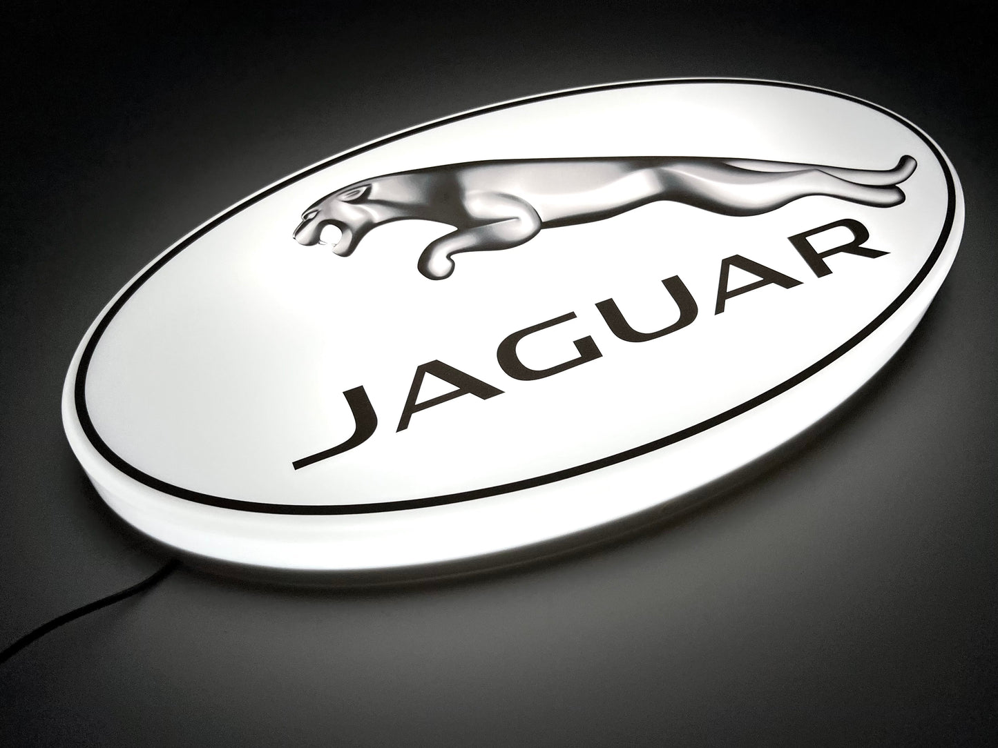 Jaguar Oval Illuminated Logo Sign