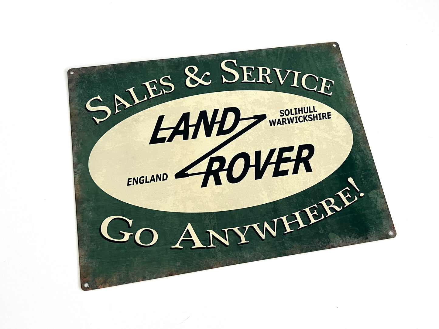 Land Rover Metal Sign