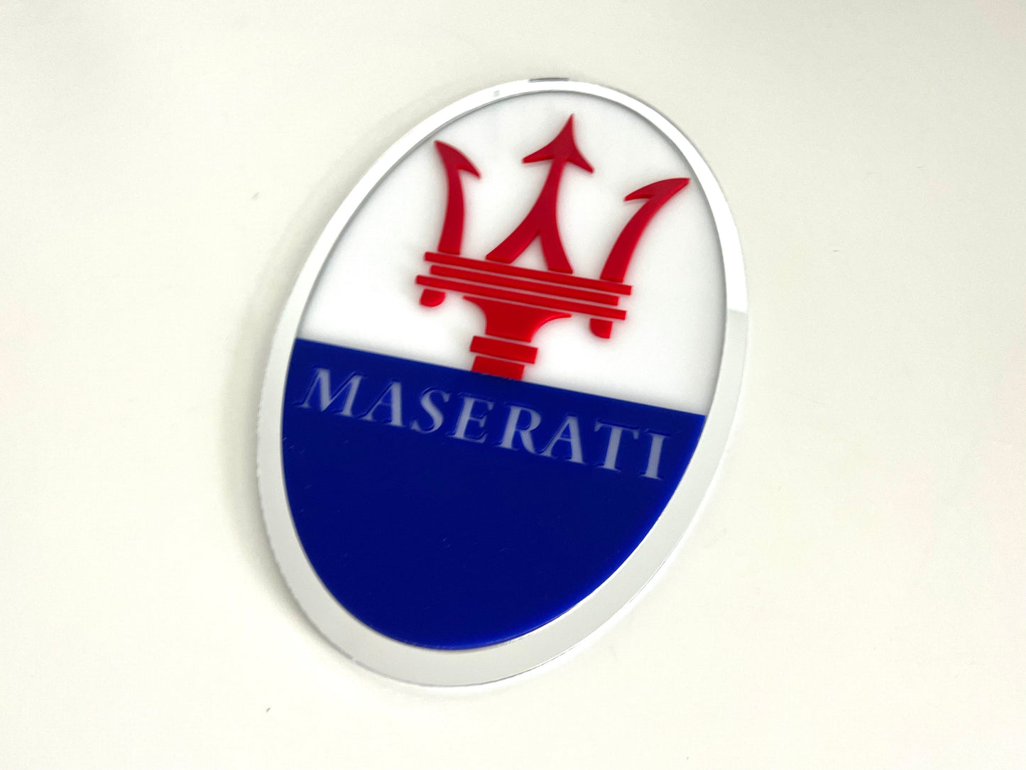 Maserati Acrylic Logo Sign