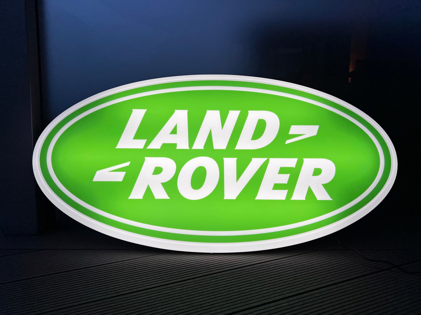 Land Rover Illuminated Logo Sign