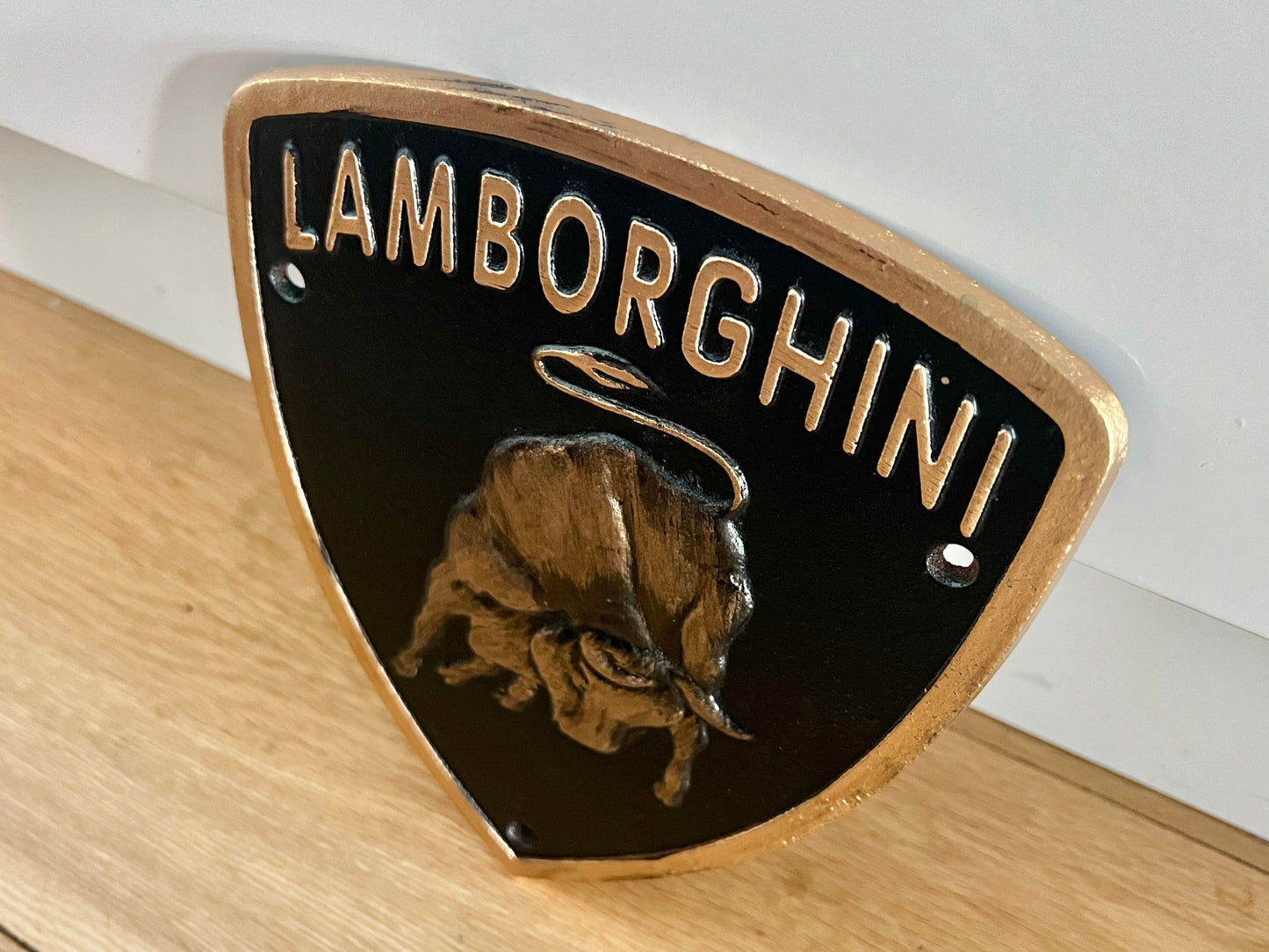 Lamborghini Metal Sign