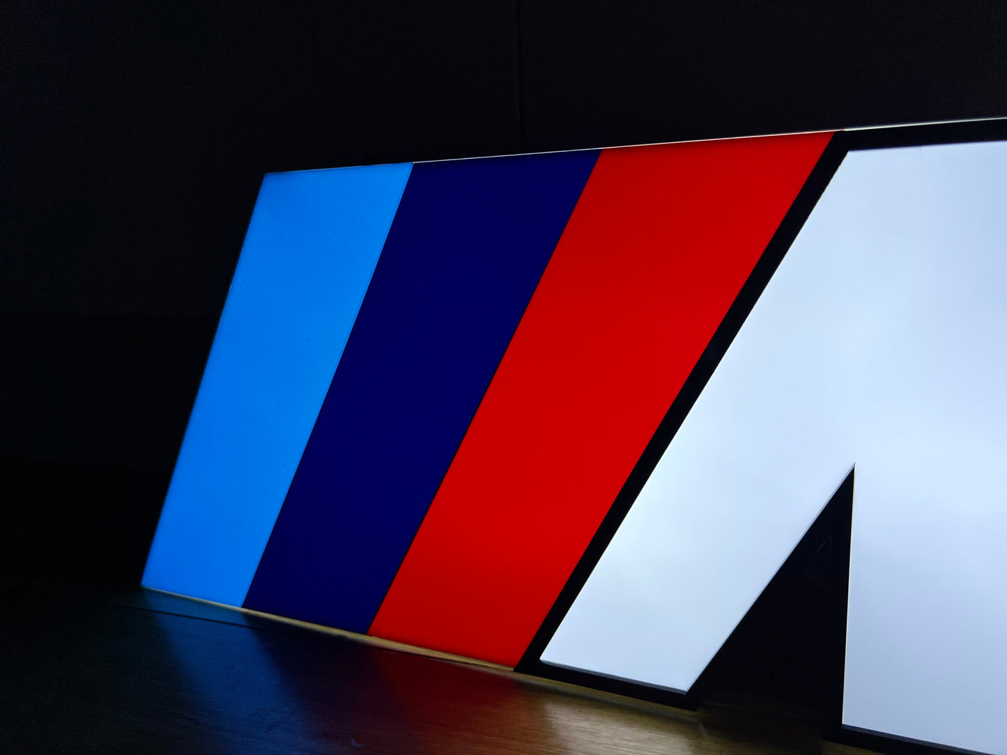 BMW M Power Illuminated Logo Sign